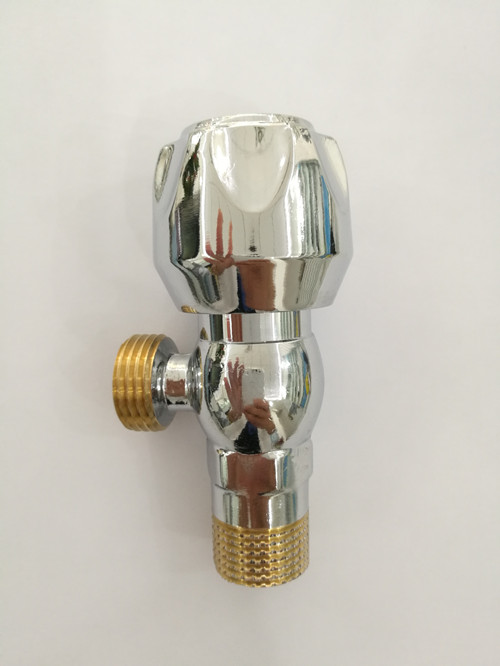 High Qualityd Brass Ball Angle Valve with Zinc Handle (YD-5003)