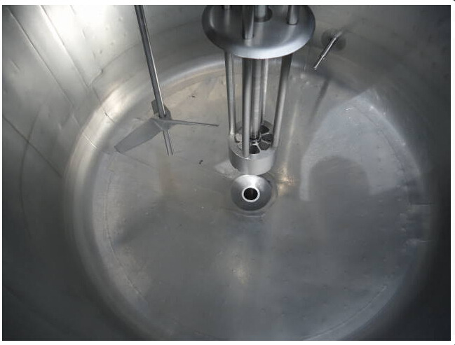 Stainless Steel Milk Blending Mixing Tank