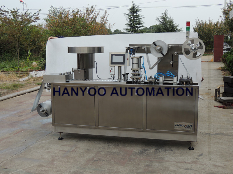 Pharmacy Automatic Alu PVC Blister Packaging Machine for Capsules and Tablets