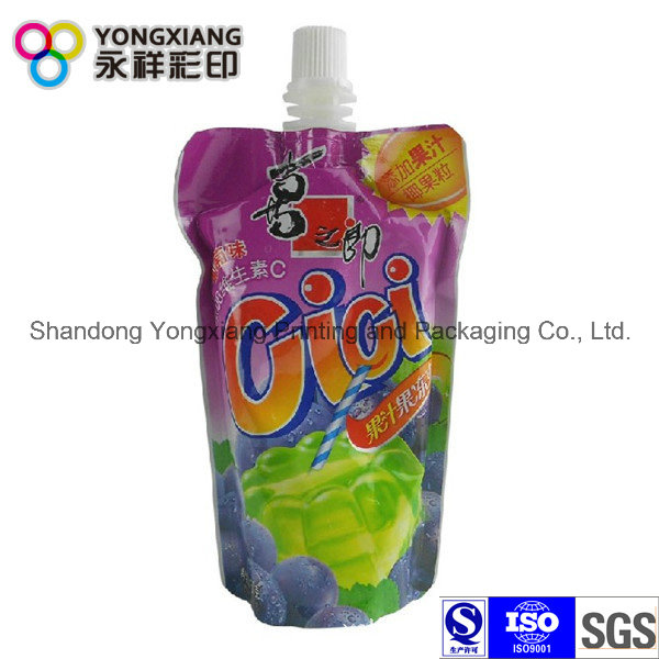 Jelly Stand up Spout Packaging Bag