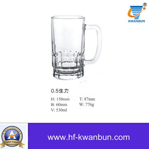 Beer Mug Cup Glass Cup High Quality Cup Glassware Kb-Hn0837