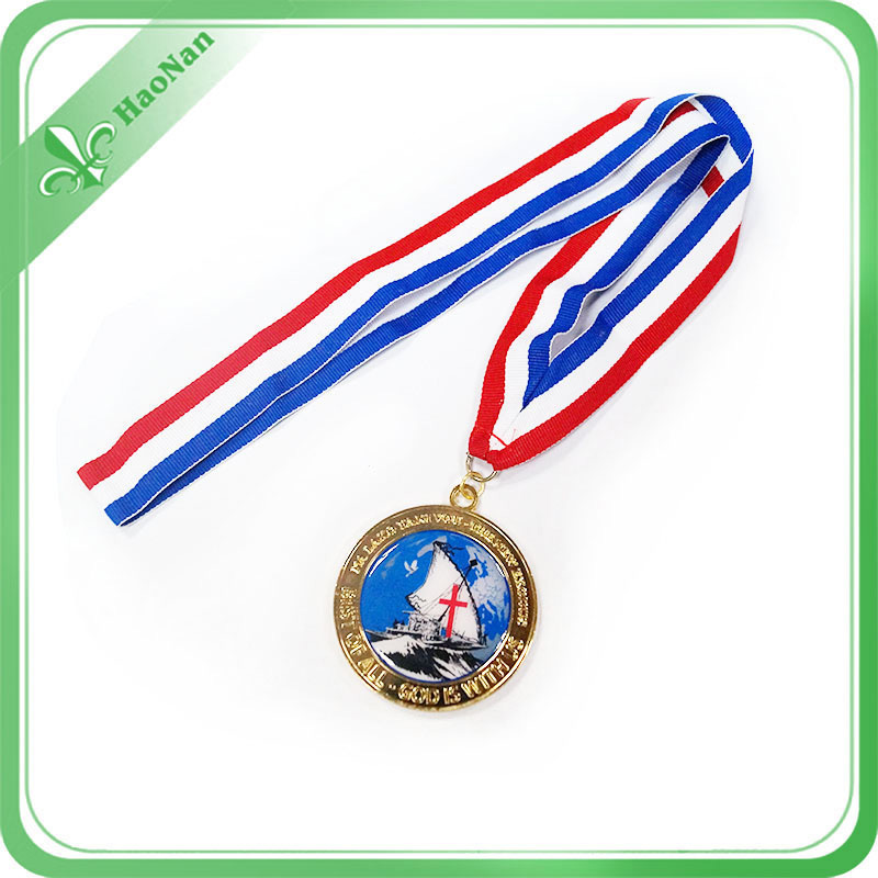 2016 Factory Wholesale Promotion Gift Medal Ribbon