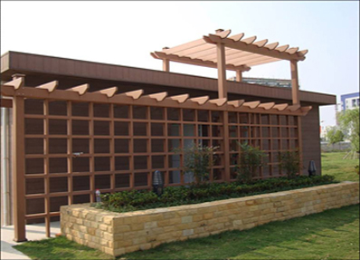 2014 High Quality Cheap Outdoor WPC Pavilion Pergola