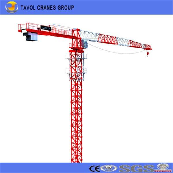 6ton Tower Crane Lifting Capacity Flat Top Tower Crane