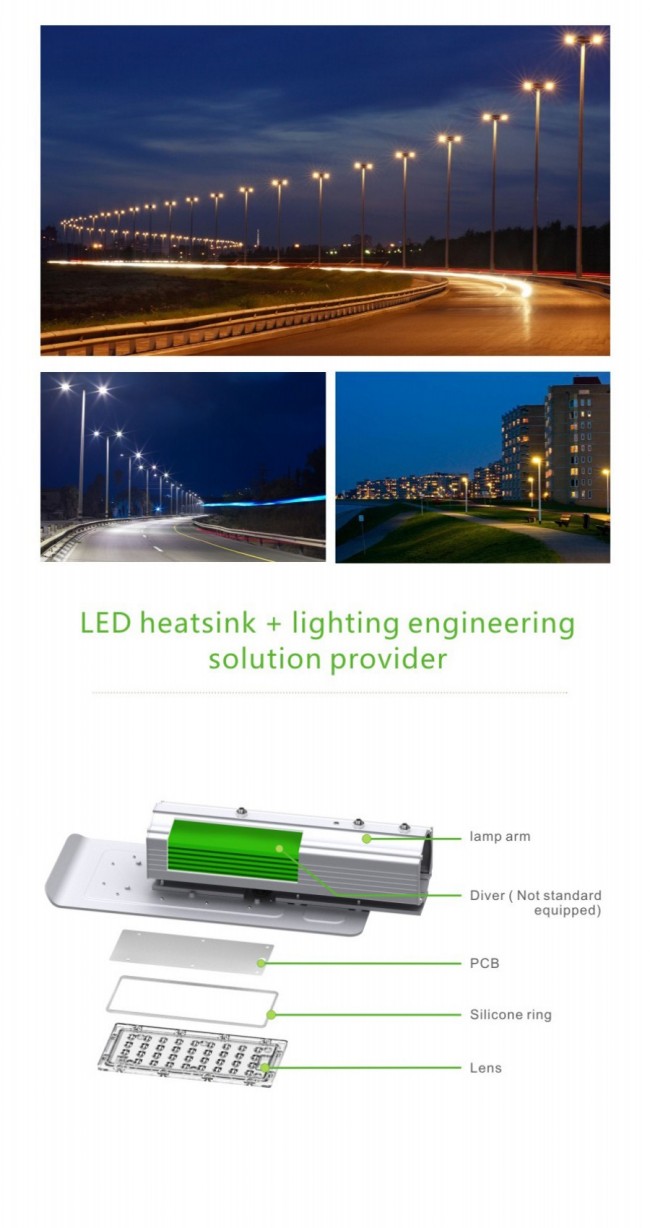 New Design 40W Waterproof Street LED Lighting IP67 5-Year Warranty Ce RoHS