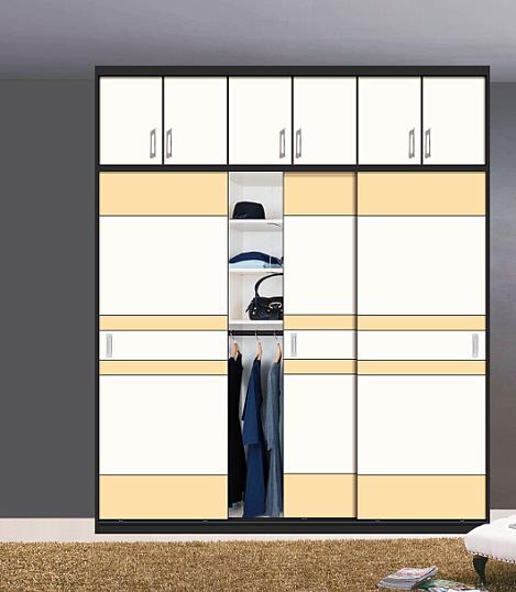 New Glossy Wooden Sliding Door Wardrobes (customzied)