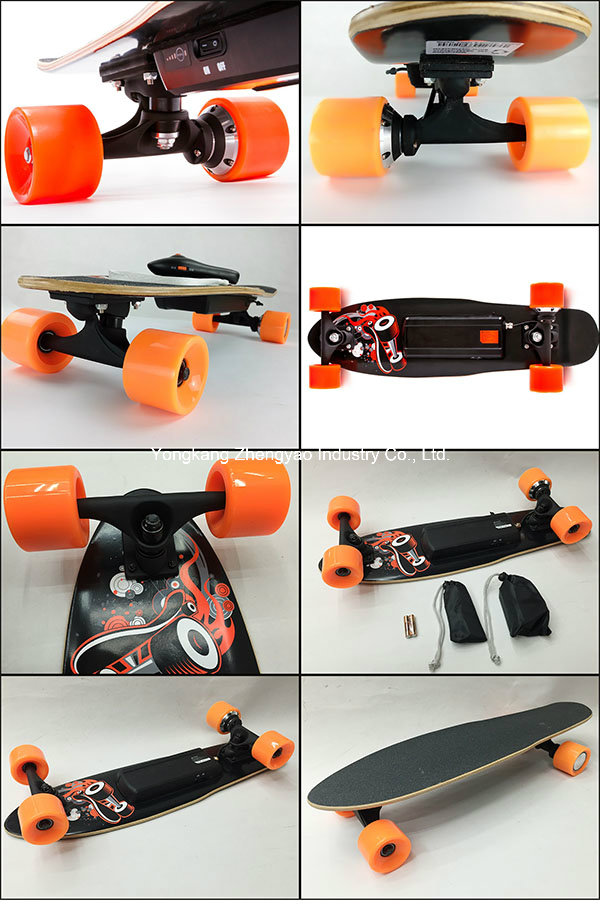 400W Lithium Best Electric Powered Skateboard with Remote