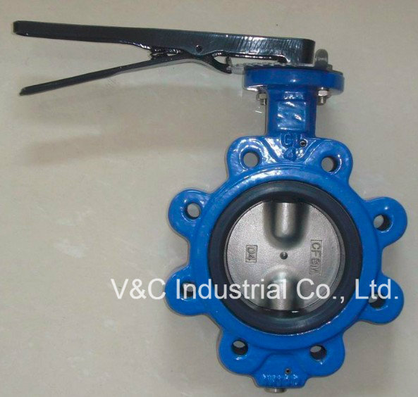 Manual Lever Lug Butterfly Valve