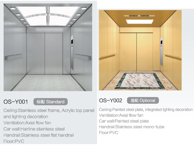 Hospital Elevator, Passenger Elevator for Transporting Medical Bed