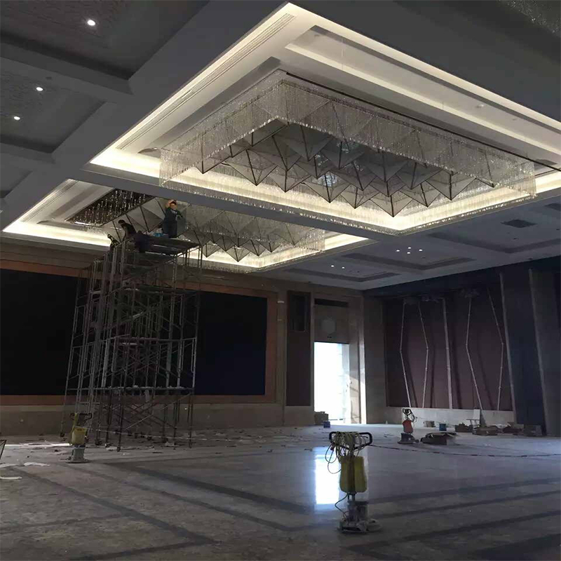 Modern Good Design Decorative Hotel Project Chandelier for Prefunction Room