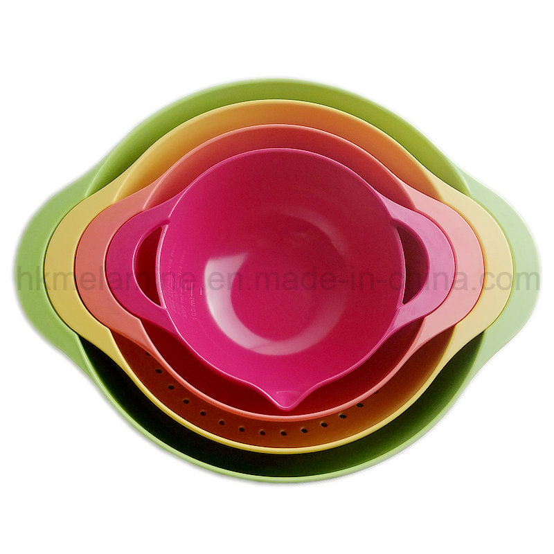 Melamine Nesting Bowl Set with Handle (BW278)