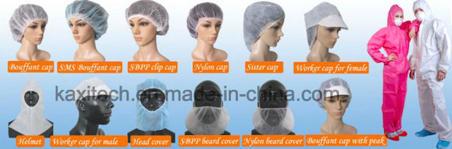 Nonwoven Mob Cap for Nurse and Doctor
