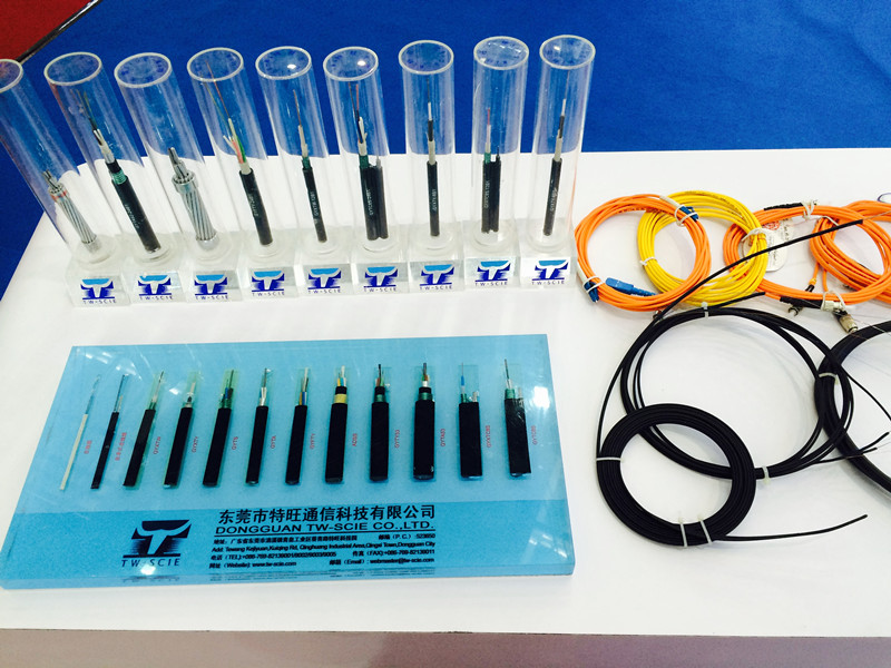 Telcom Fiber Optic Cable Sm 2-12 F Unitube Outdoor Use