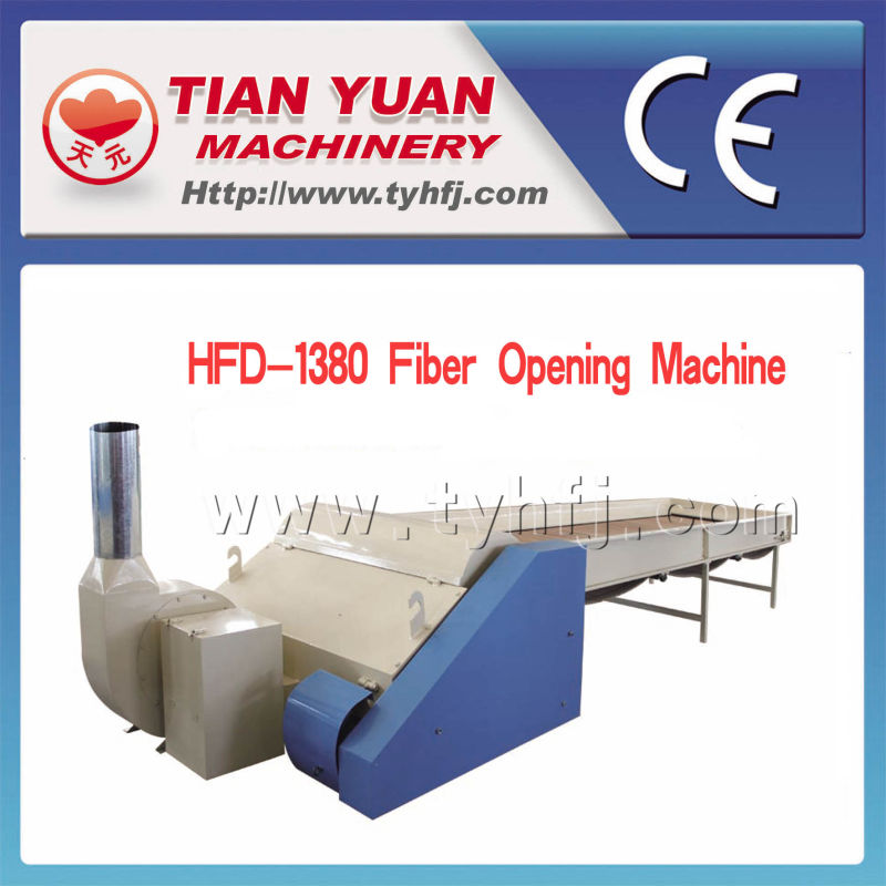 6D-15D Polyester Fiber Opener Machine