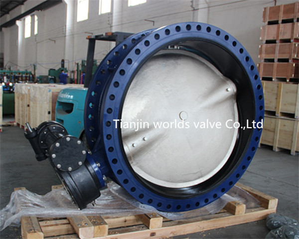 PTFE Lined Double Flanged Butterfly Valve with Ce&ISO&Wras (D341X-10/16)