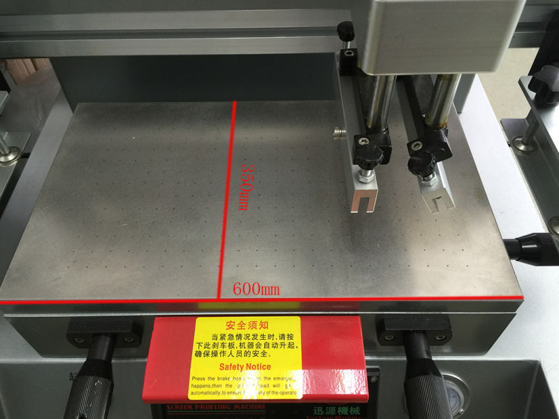 Pneumatic PCB Vacuum Silk Screen Printer China Manufacture