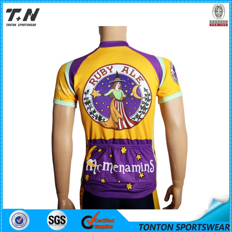 2015 Wholesale China Manufacture Custom Cycling Jersey Manufacturer