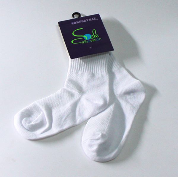 Children White School Sock