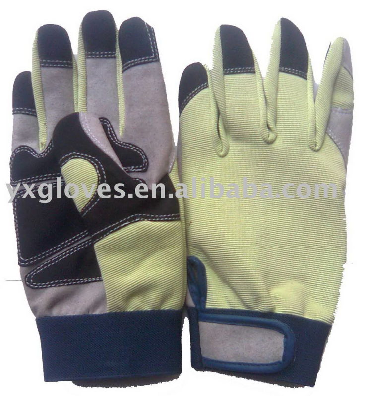 Pig Split Leather Glove-Leather Working Glove-Hand Protected Glove-Work Glove-Safety Glove