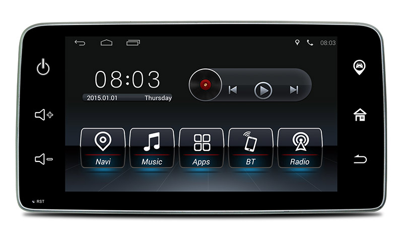 Android 4.4car DVD Player GPS for Smart 2015 Radio Navigation