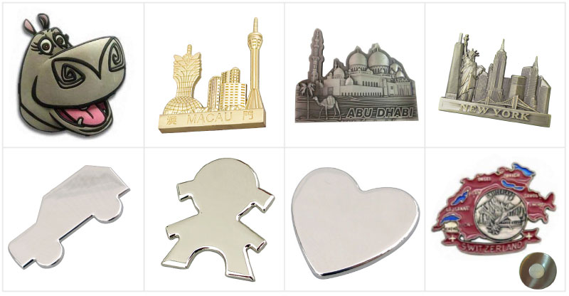 Zinc Alloy Metal Fridge Magnet for Souvenir