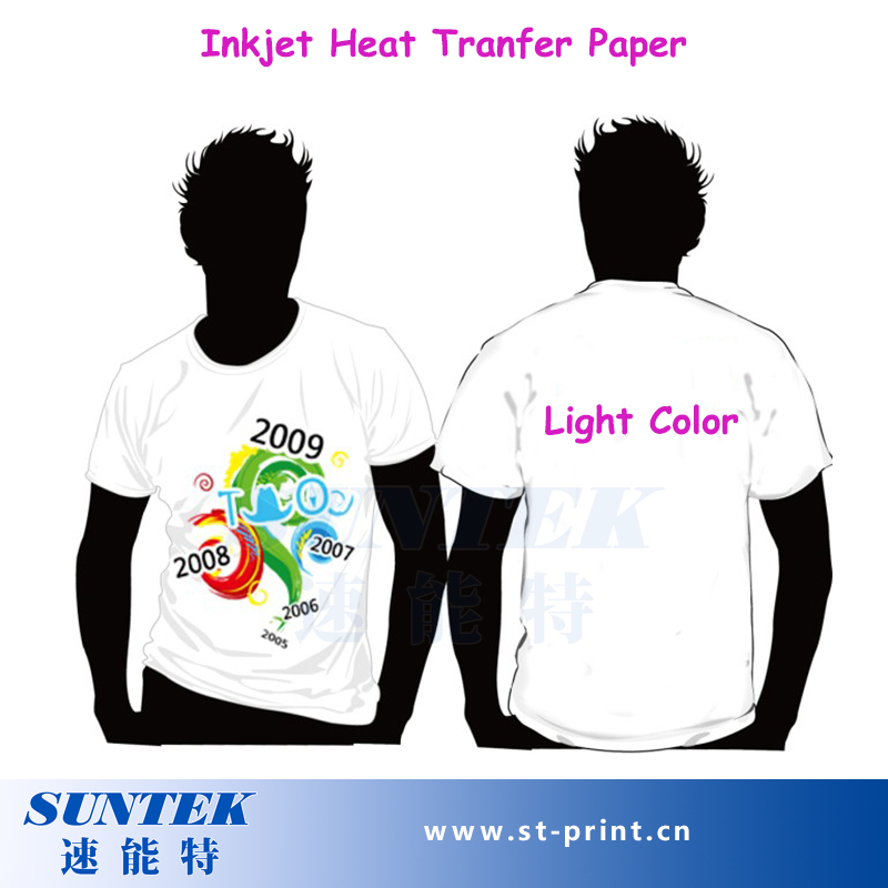 Wholesale A4 Light Color Heat Press Transfer Paper (STC-T02)