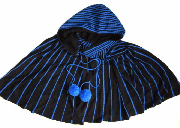 100% Cashmere Electric Poncho