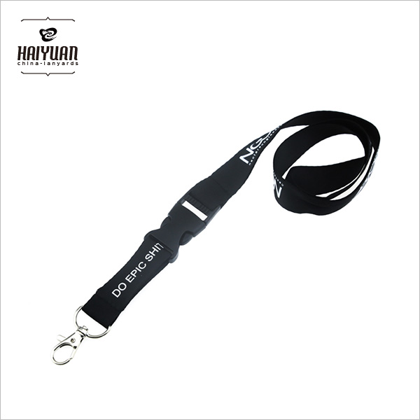 Customized Logo Silk Screen Printed Neck Lanyard