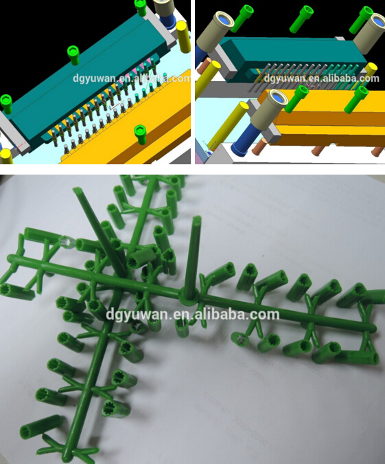 Plastic Injection POM Safety Clip Mould