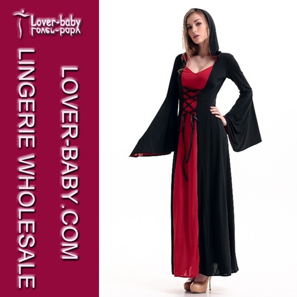 Mistress of The Dark Sexy Uniform Fantasy Dresses Costume (L15241-3)