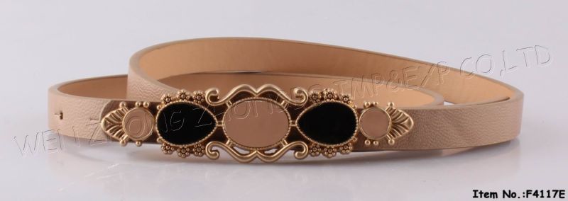 New Leather Beautiful Belt with SGS (F4117E)