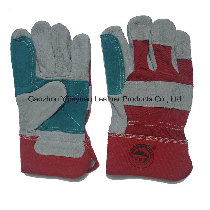 Wholesale Leather Safety Industry Working Gloves