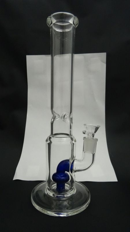 Stemless Showerhead Perc Hookah Glass Smoking Water Pipes (ES-GB-326)