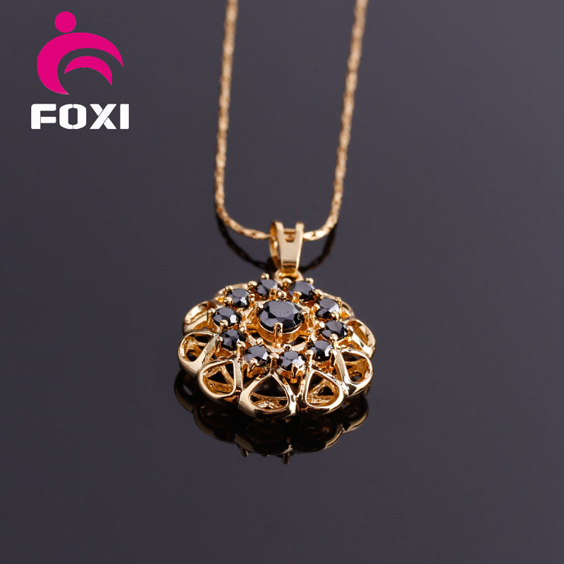 2016 New Arrive 18k Gold Korea Necklace Made in China