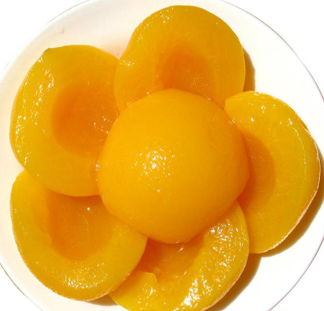 Delicious Sweet Canned Yellow Peach Sliced