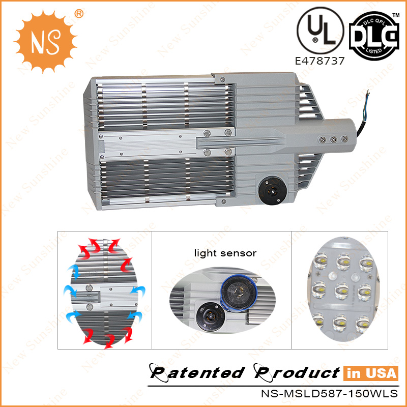 UL (478737) Dlc Listed 16500lm 150W LED Road Light