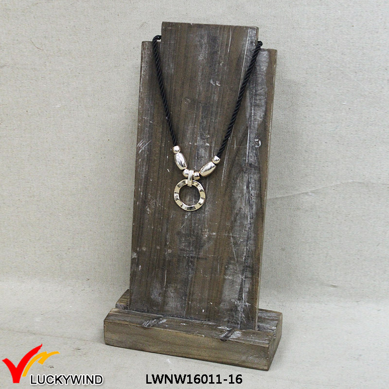 Shabby Chic Wooden Necklace Jewelry Stand