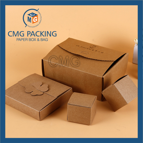 Cardboard Cosmetic Box Plain White