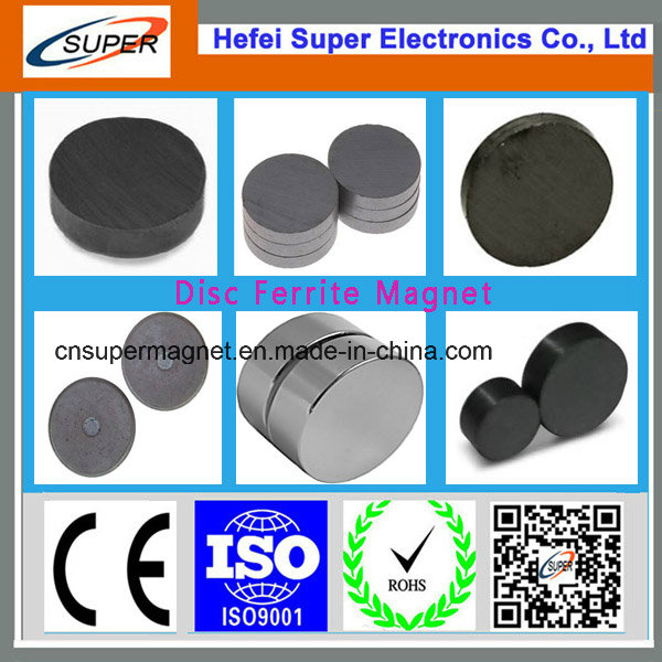 Hard Permanent Y30bh (20*5mm) C8 Disc Ferrite Magnet