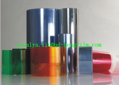 0.35mm Thick Pharmaceutical Grade Rigid Plastic PVC Film in Roll