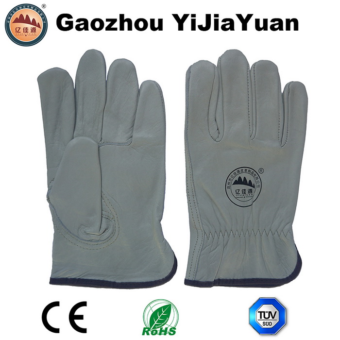 Leather Safety Working Industrial Drivers Gloves