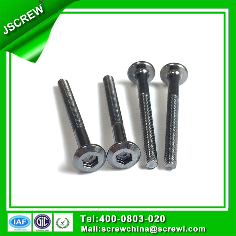 Carbon Steel Nickel Plated Furniture Screws Wholesale