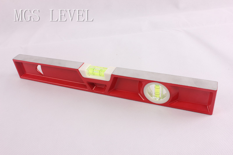 Aluminum Heavy Duty Casting Level -700703 400mm-Red