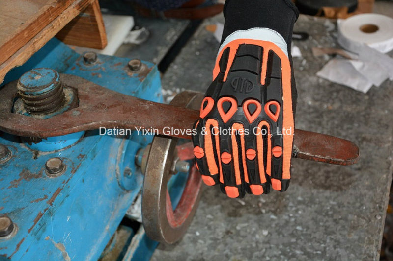 Mechanic Glove-Heavy Duty Work Glove-Safety Glove-Oil&Gas Glove-Gloves-Light Lifting Glove