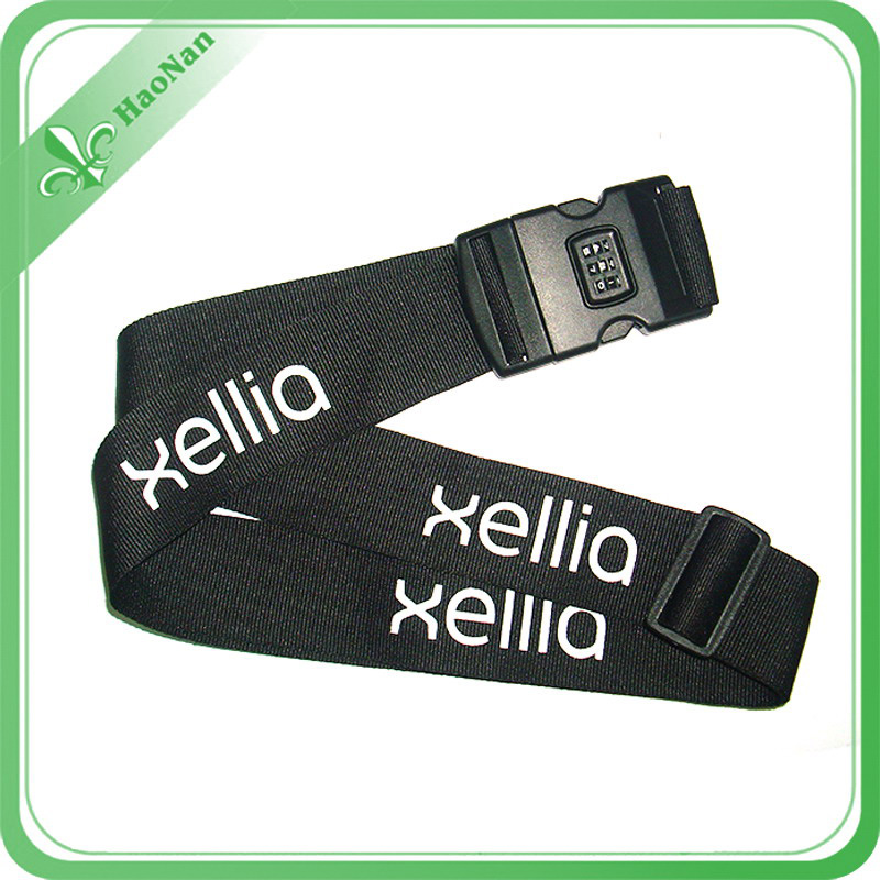 Factory Custom Made Belt Polyester Luggage Strap for Luggage Bag