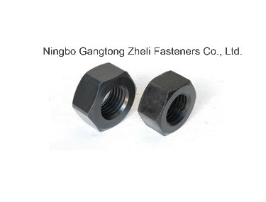 DIN6915 10 Hv Nuts /Structural/Black, Zinc Plate /HDG