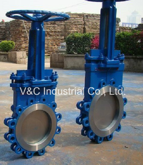 Inside Screw & Non-Rising Stem Knife Gate Valve