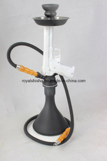 New Design Resin Stem Pistol Gun Shisha Hookah