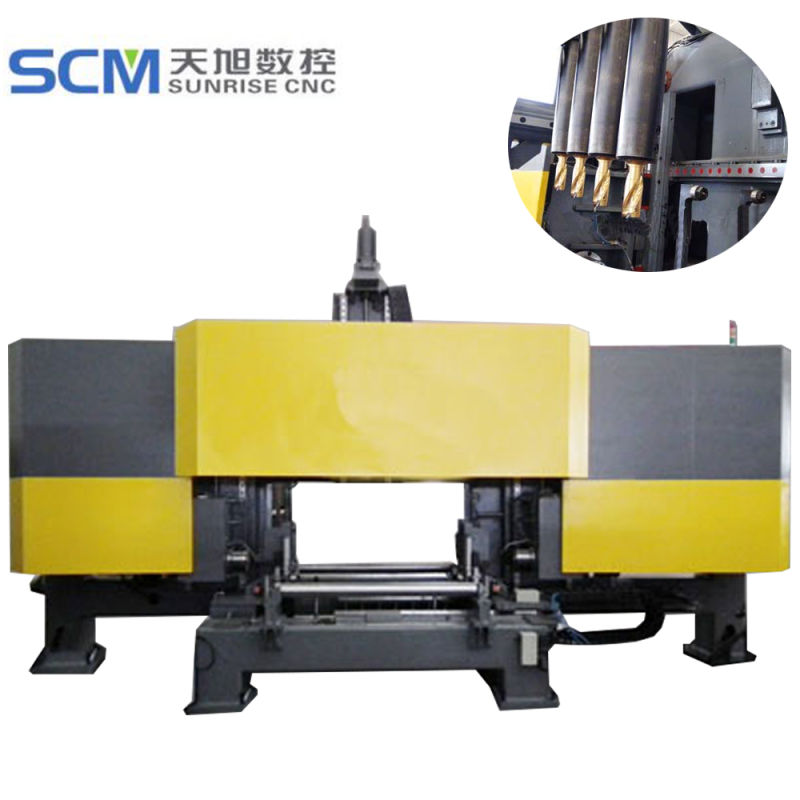 Tbhd1000 Tool Changer CNC High Speed Beam Drilling Machine