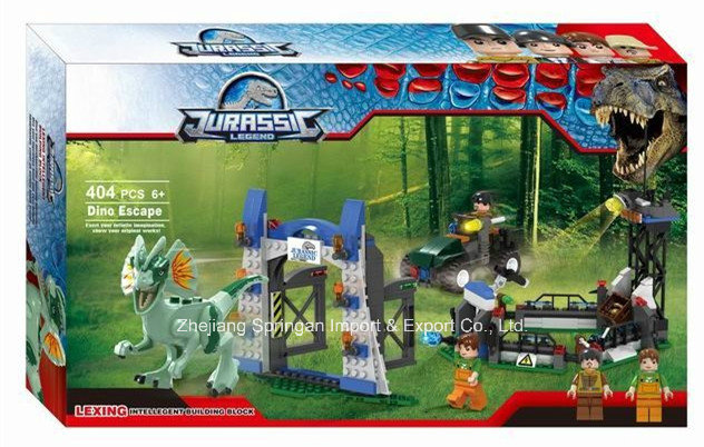 Boutique Building Block Toy for Jurassic Legend Dinosaur Escape 03